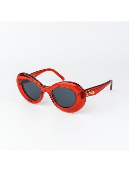 Loewe Women Sunglasses Red Blue Butterfly LW40112I CURVY 66V NEW AUTHENTIC main image 4